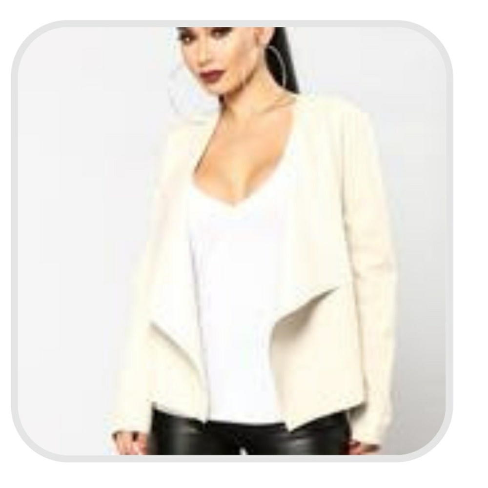Fashion Nova faux leather jacket